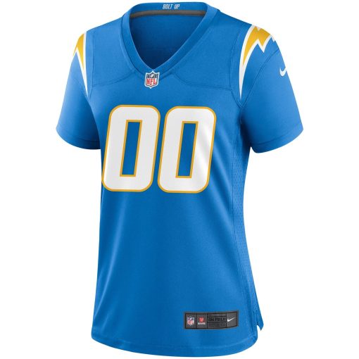 Los Angeles Chargers Nike Women’s Custom Game Jersey – Powder Blue - Image 2