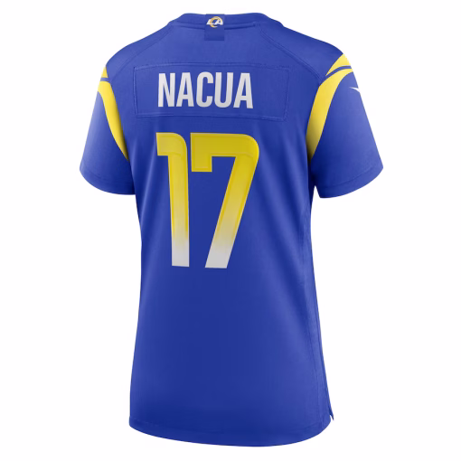 Puka Nacua Los Angeles Rams Nike Women’s Home Game Jersey – Royal - Image 3