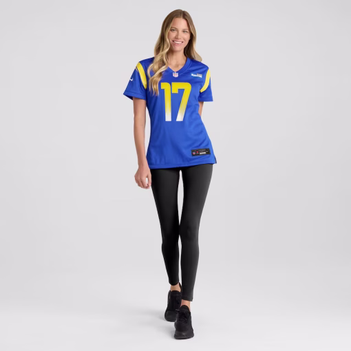 Puka Nacua Los Angeles Rams Nike Women’s Home Game Jersey – Royal - Image 4