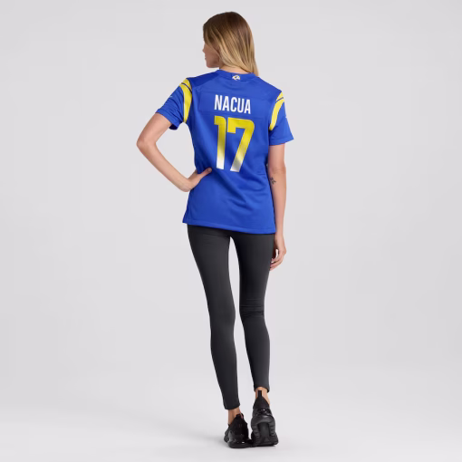 Puka Nacua Los Angeles Rams Nike Women’s Home Game Jersey – Royal - Image 5