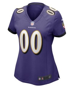 Alternative view of Baltimore Ravens Nike Women’s Custom Game Jersey – Purple