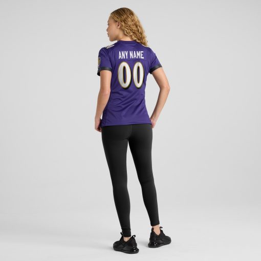 Baltimore Ravens Nike Women’s Custom Game Jersey – Purple - Image 5