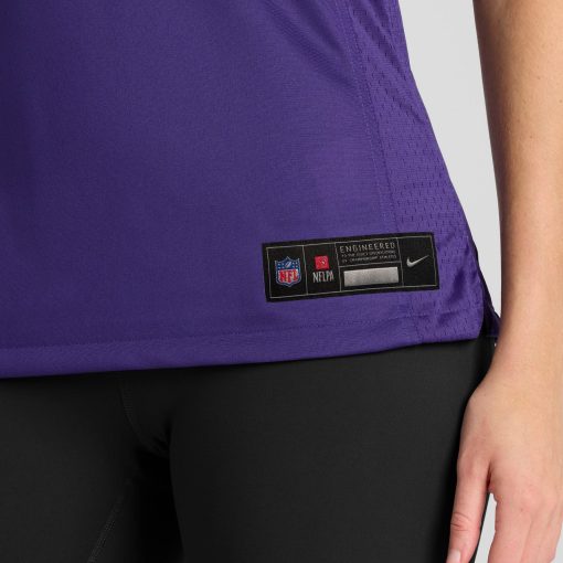 Baltimore Ravens Nike Women’s Custom Game Jersey – Purple - Image 9