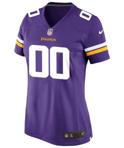 Alternative view of Minnesota Vikings Nike Women’s Custom Game Jersey – Purple