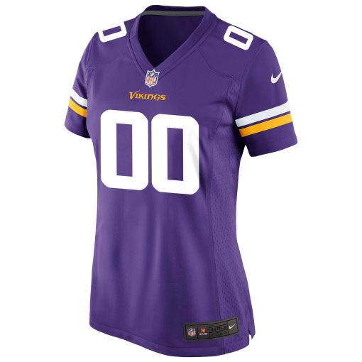 Minnesota Vikings Nike Women’s Custom Game Jersey – Purple - Image 2