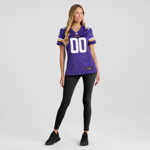 Minnesota Vikings Nike Women’s Custom Game Jersey – Purple - Image 4