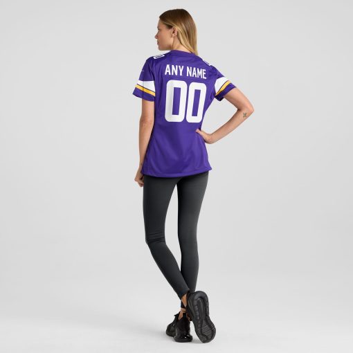 Minnesota Vikings Nike Women’s Custom Game Jersey – Purple - Image 5