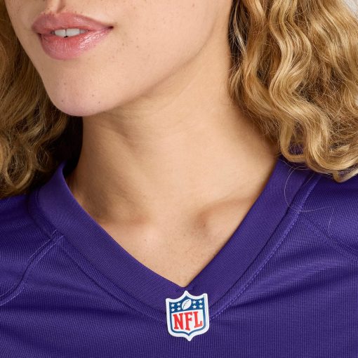 Minnesota Vikings Nike Women’s Custom Game Jersey – Purple - Image 8