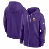 Minnesota Vikings Nike Women’s Phoenix Hoodie Full-Zip Sweatshirt – Purple