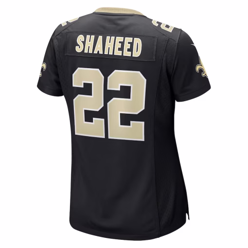 Rashid Shaheed New Orleans Saints Nike Women’s Team Game Jersey – Black - Image 3