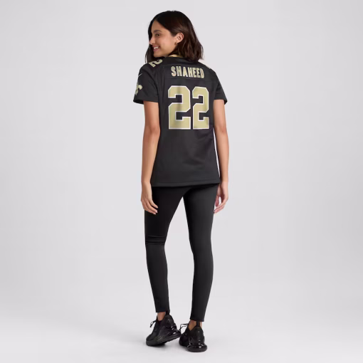 Rashid Shaheed New Orleans Saints Nike Women’s Team Game Jersey – Black - Image 5