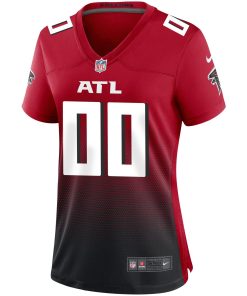 Alternative view of Atlanta Falcons Nike Women’s Alternate Custom Game Jersey – Red