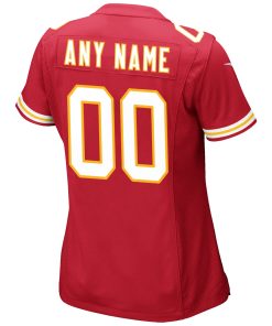 Alternative view of Kansas City Chiefs Nike Women’s Custom Game Jersey – Red