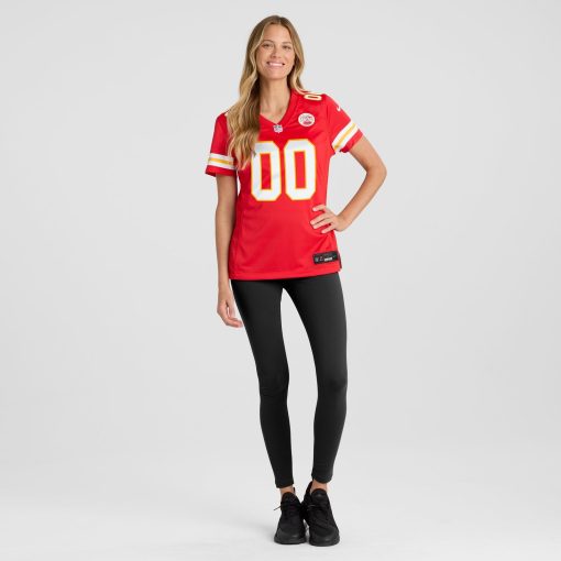 Kansas City Chiefs Nike Women’s Custom Game Jersey – Red - Image 4