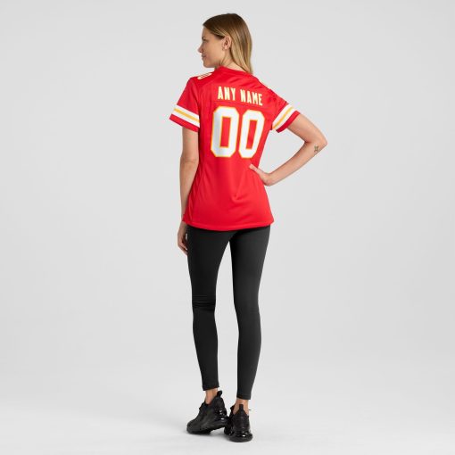 Kansas City Chiefs Nike Women’s Custom Game Jersey – Red - Image 5