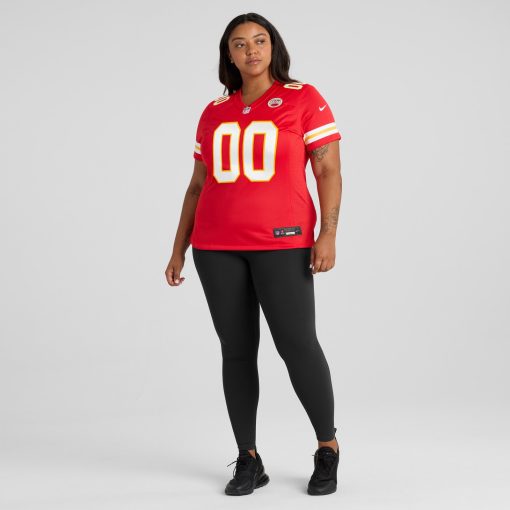 Kansas City Chiefs Nike Women’s Custom Game Jersey – Red - Image 6