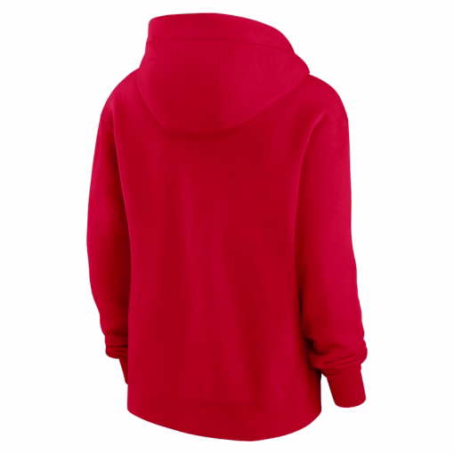 Women’s Kansas City Chiefs Nike Red Phoenix Hoodie Full-Zip Sweatshirt - Image 3