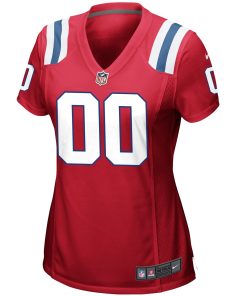 Alternative view of New England Patriots Nike Women’s Alternate Custom Jersey – Red