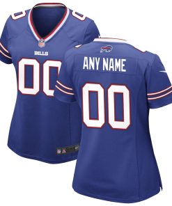 Buffalo Bills Nike Women’s Custom Game Jersey – Royal