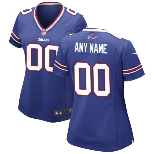 Buffalo Bills Nike Women’s Custom Game Jersey – Royal