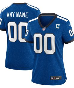 Indianapolis Colts Nike Women’s Indiana Nights Alternate Custom Game Jersey – Royal