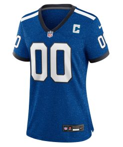 Alternative view of Indianapolis Colts Nike Women’s Indiana Nights Alternate Custom Game Jersey – Royal