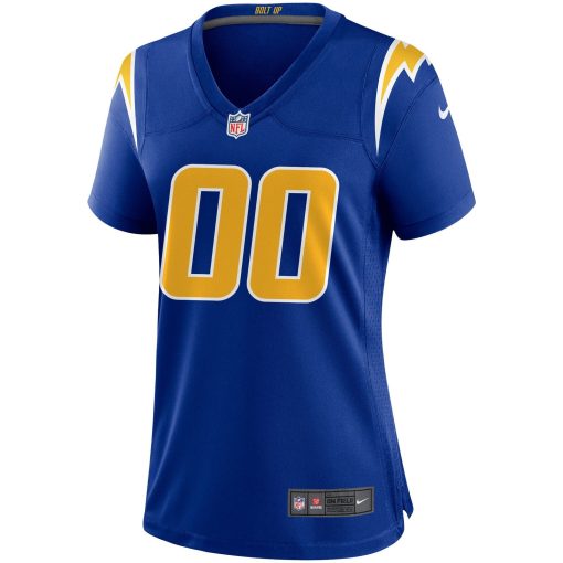 Los Angeles Chargers Nike Women’s Alternate Custom Game Jersey – Royal - Image 2