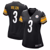 Women’s Pittsburgh Steelers Russell Wilson Nike Black Game Jersey