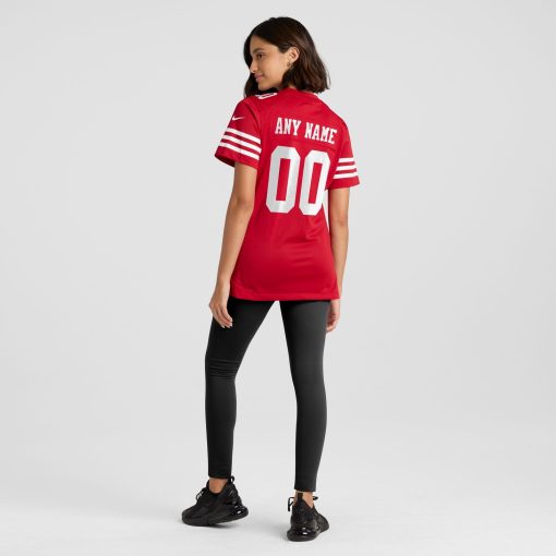 San Francisco 49ers Nike Women’s Game Custom Jersey – Scarlet - Image 5