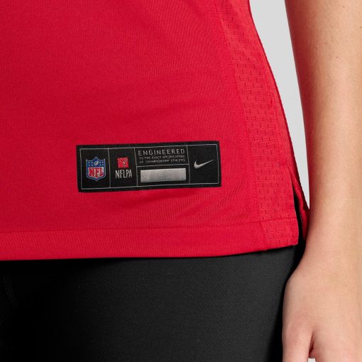 San Francisco 49ers Nike Women’s Game Custom Jersey – Scarlet - Image 8