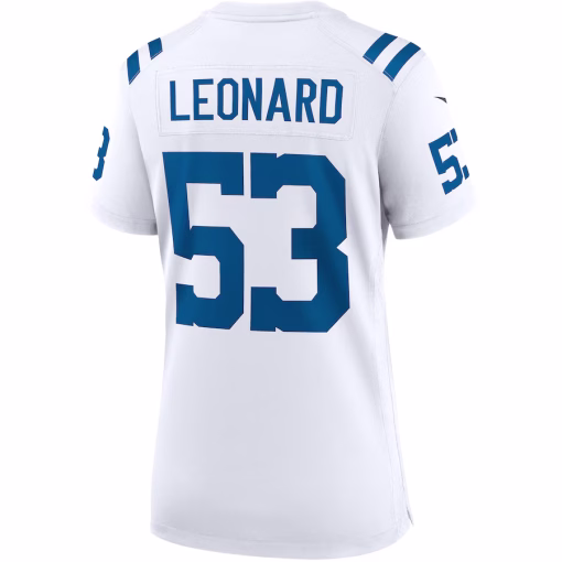 Shaquille Leonard Indianapolis Colts Nike Women’s Game Player Jersey – White - Image 2