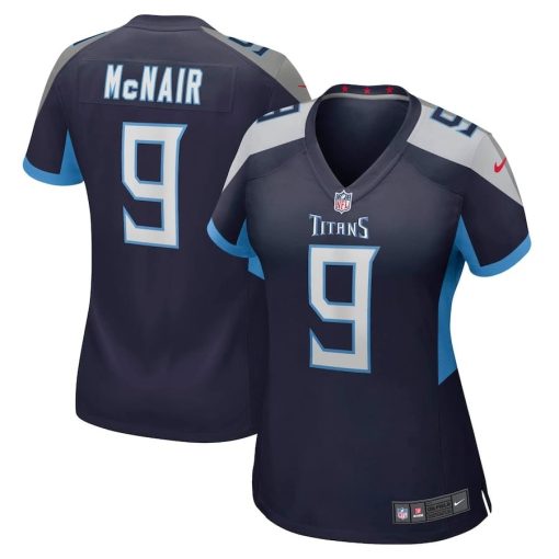 Steve McNair Tennessee Titans Nike Women’s Game Retired Player Jersey – Navy