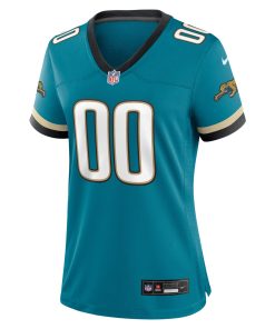 Alternative view of Jacksonville Jaguars Nike Women’s Prowler Throwback Custom Game Jersey – Teal