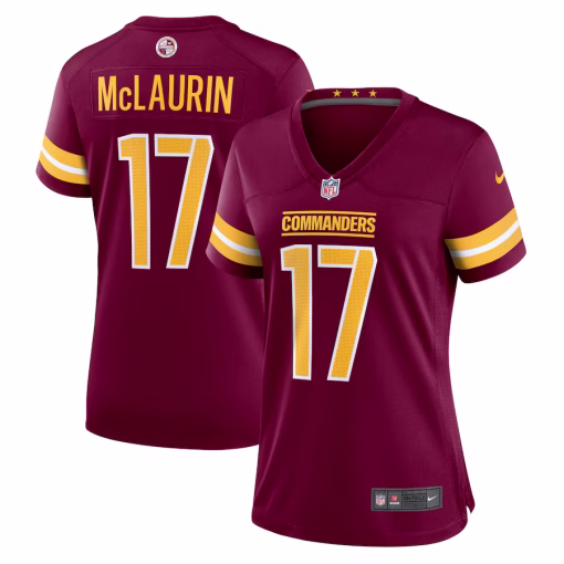 Terry McLaurin Washington Commanders Nike Women’s Game Jersey – Burgundy