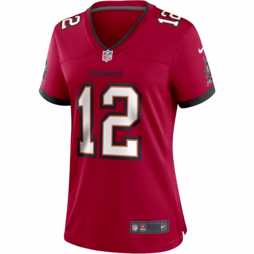 Tom Brady Tampa Bay Buccaneers Nike Women’s Game Jersey – Red - Image 3