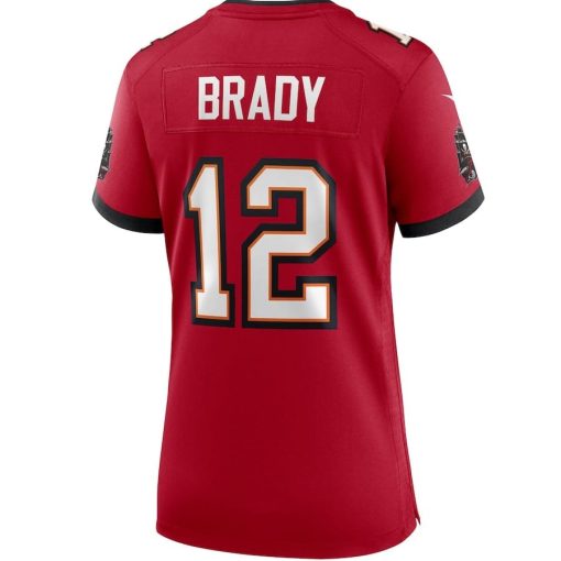 Tom Brady Tampa Bay Buccaneers Nike Women’s Game Jersey – Red - Image 2