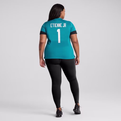 Travis Etienne Jacksonville Jaguars Nike Women’s Game Jersey – Teal - Image 7