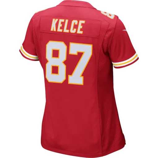 Women’s Nike Travis Kelce Red Kansas City Chiefs Game Jersey - Image 3