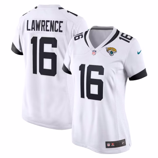 Trevor Lawrence Jacksonville Jaguars Nike Women’s Game Jersey – White