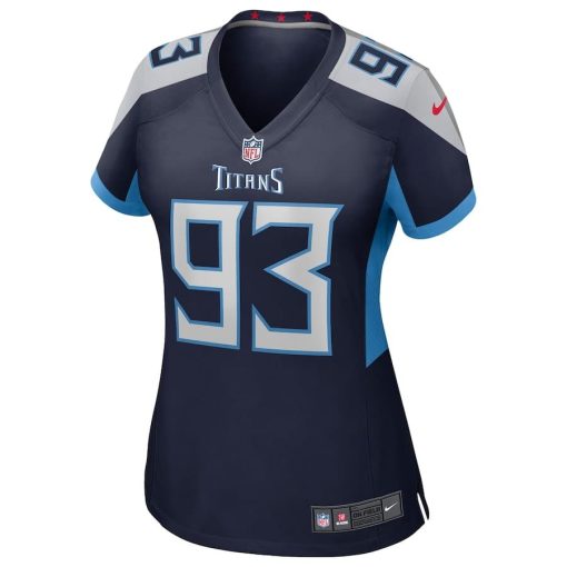T’Vondre Sweat Tennessee Titans Nike Women’s Team Game Jersey – Navy - Image 2