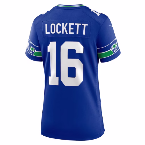 Tyler Lockett Seattle Seahawks Nike Women’s Player Jersey – Royal - Image 3