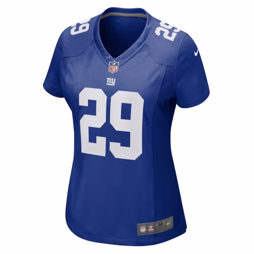 Dexter Lawrence II New York Giants Nike Women’s Classic Game Player Jersey – Royal - Image 3