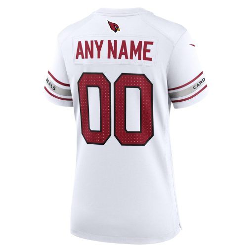 Arizona Cardinals Nike Women’s Custom Game Jersey – White - Image 3