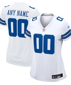 Dallas Cowboys Nike Women’s Custom Game Jersey – White
