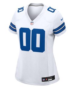 Alternative view of Dallas Cowboys Nike Women’s Custom Game Jersey – White