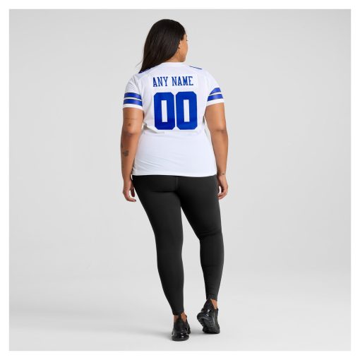Dallas Cowboys Nike Women’s Custom Game Jersey – White - Image 7