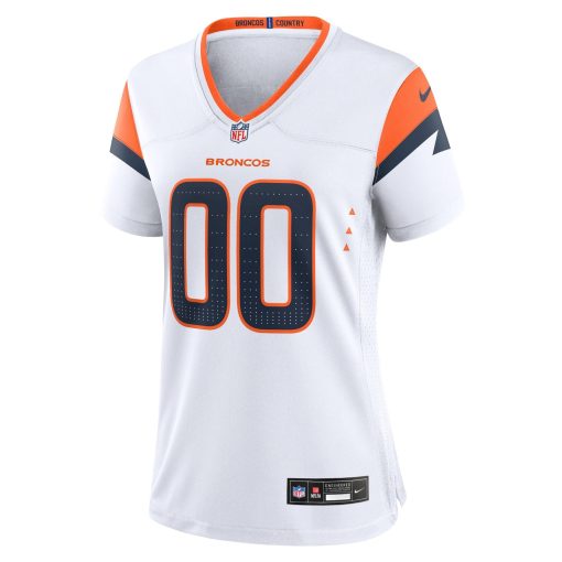 Denver Broncos Nike Women’s Mile High Collection Custom Game Jersey  – White - Image 2