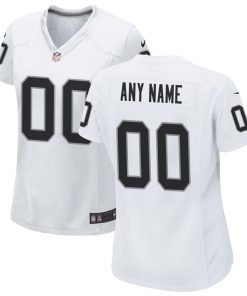 Las Vegas Raiders Nike Women’s Custom Game Jersey – White