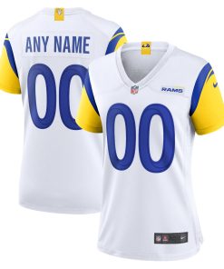 Los Angeles Rams Nike Women’s Alternate Custom Jersey – White