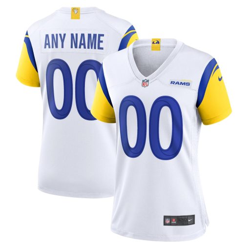 Los Angeles Rams Nike Women’s Alternate Custom Jersey – White